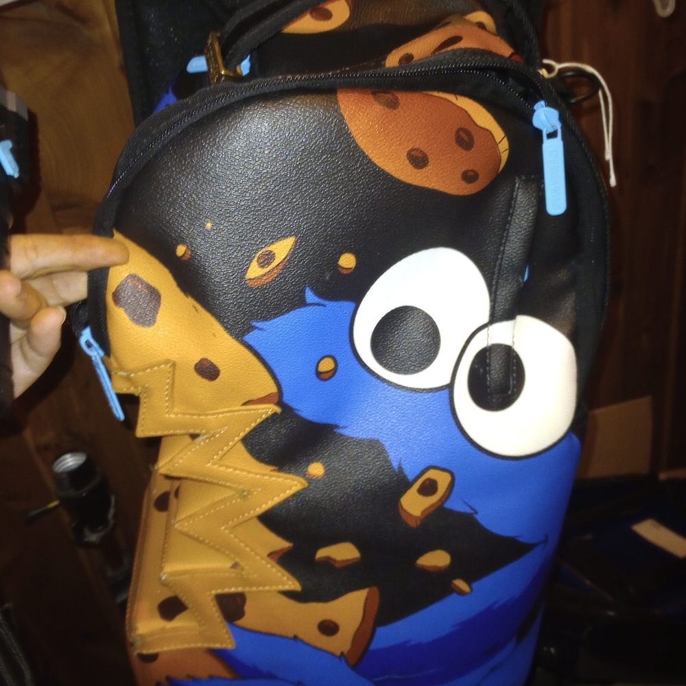 Cookie monster backpack